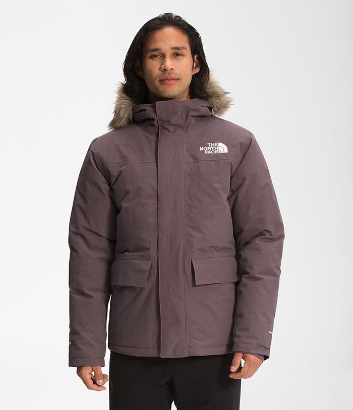 Casaca De Pluma The North Face Hombre Arctic Parka Moradas Oscuro - Peru 40296ORSV